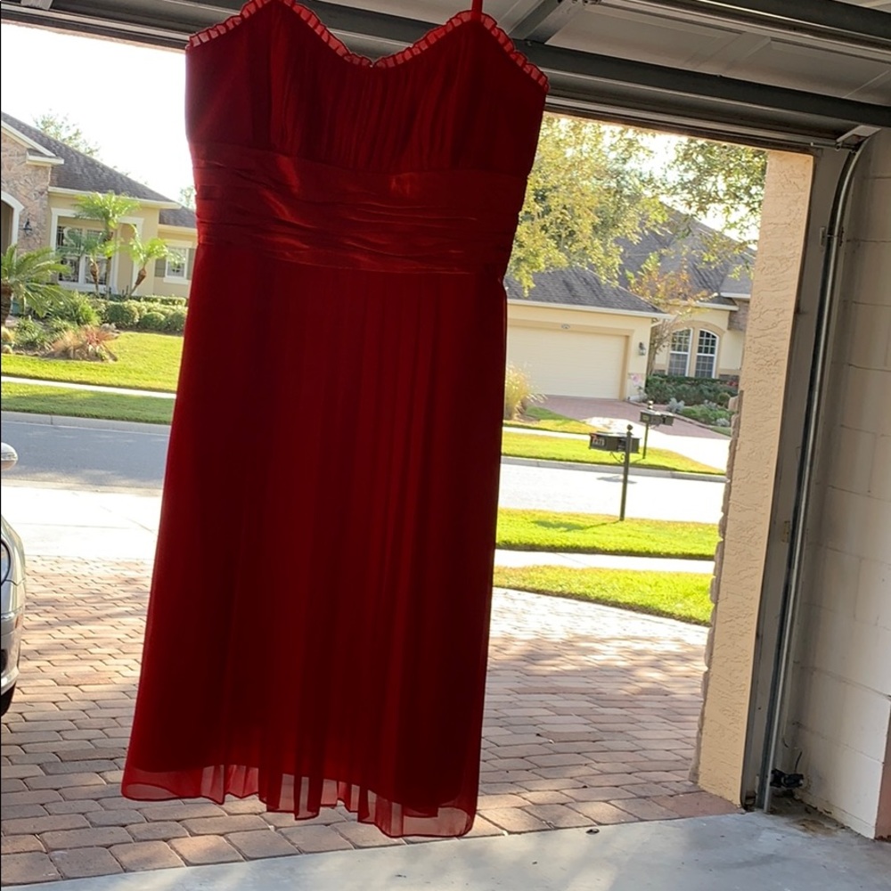 Red dress